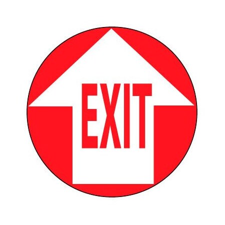 National Marker Co Walk On Floor Sign - Exit WFS9
